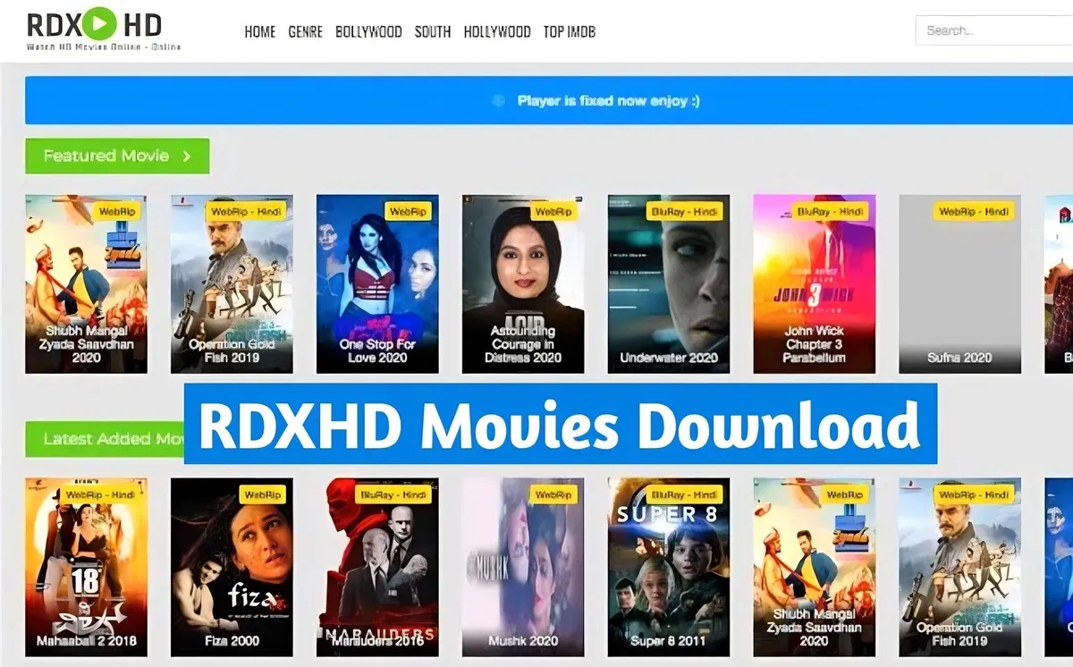 Rdxhd – Latest Bollywood Movie Torrent Site